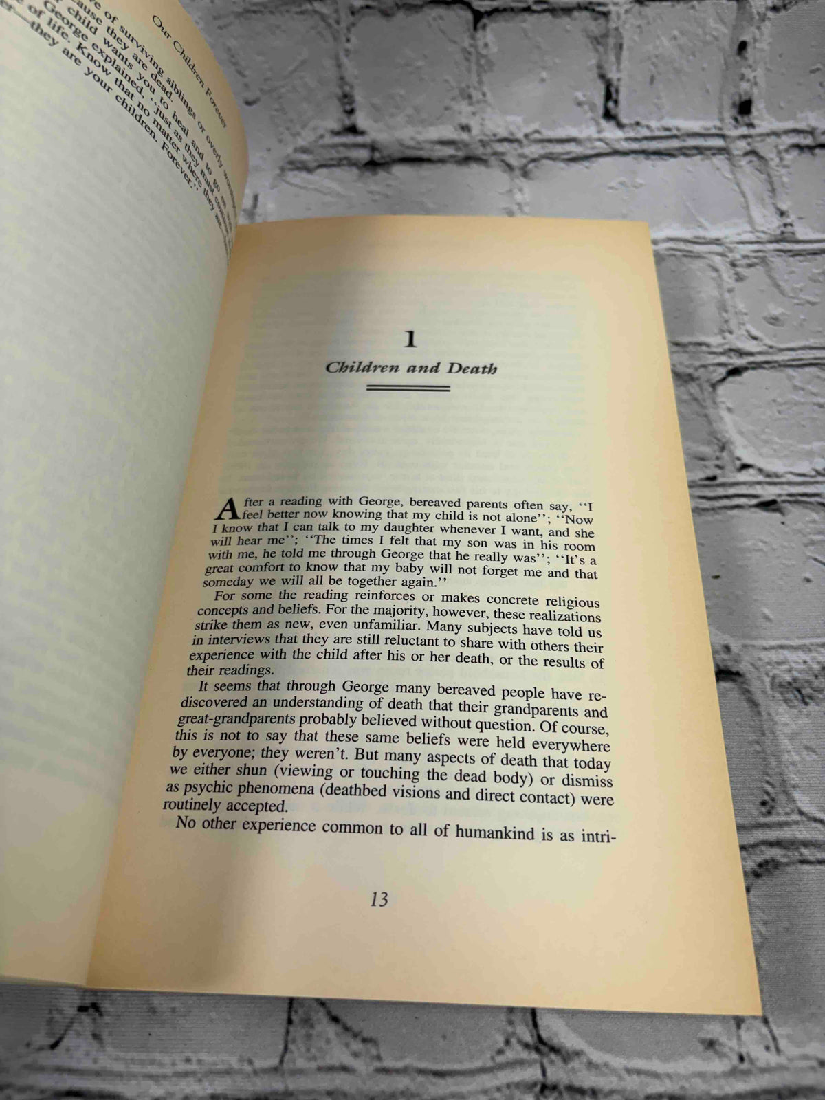Our Children Forever: George Anderson's Messages From Children on the Other Side