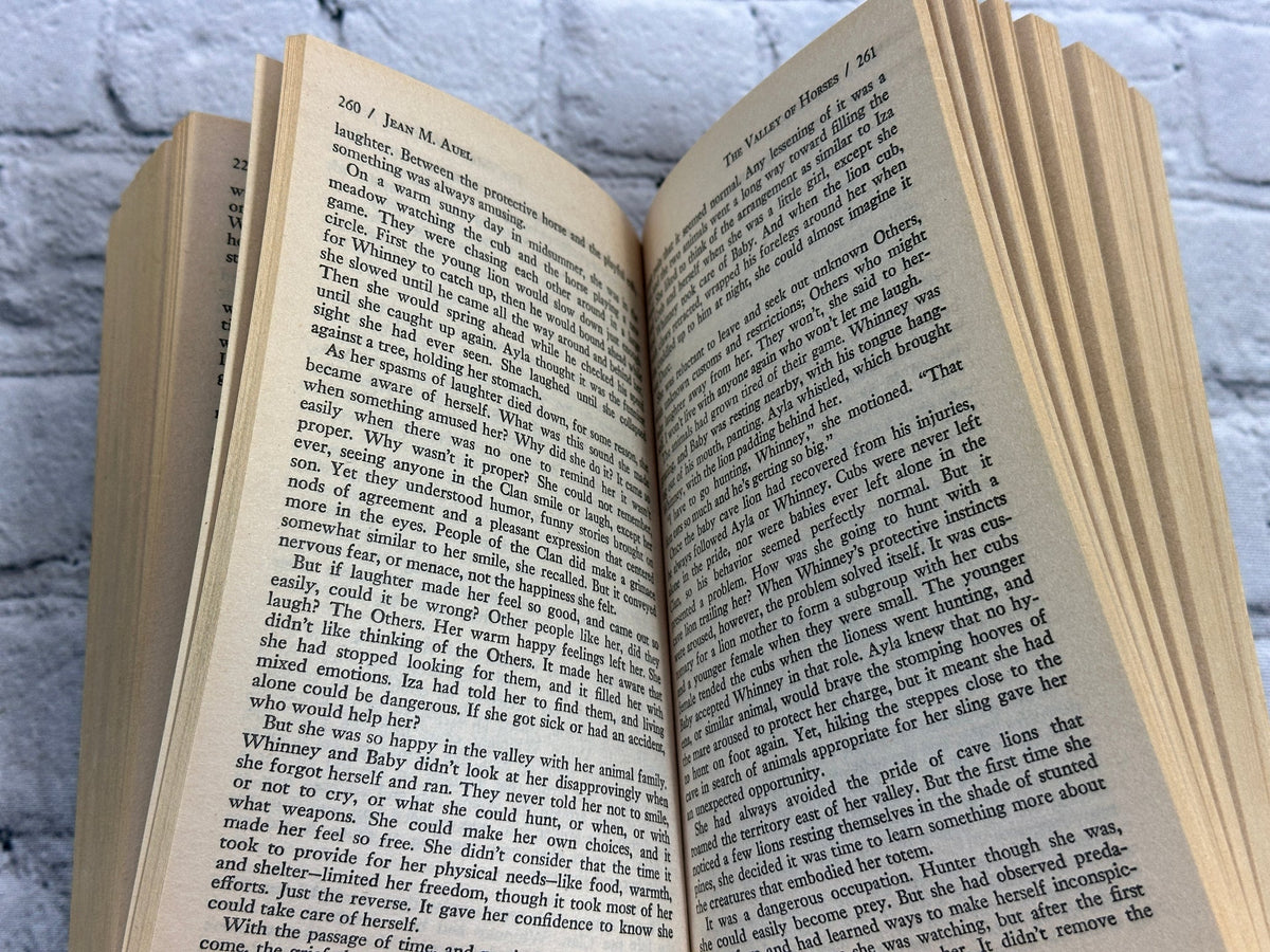 The Valley of Horses by Jean M. Auel, 1991 paperback - photo 7