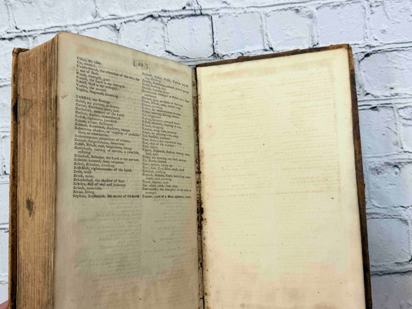 A Dictionary of the Holy Bible