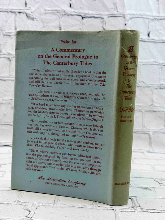A Commentary on the General Prologue to The Canterbury Tales