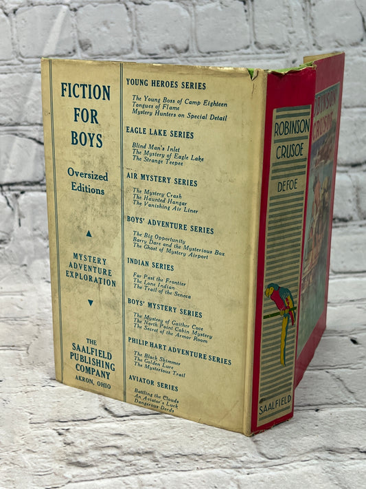 The Life and Adventures of Robinson Crusoe by Daniel Defoe (No Date Listed)