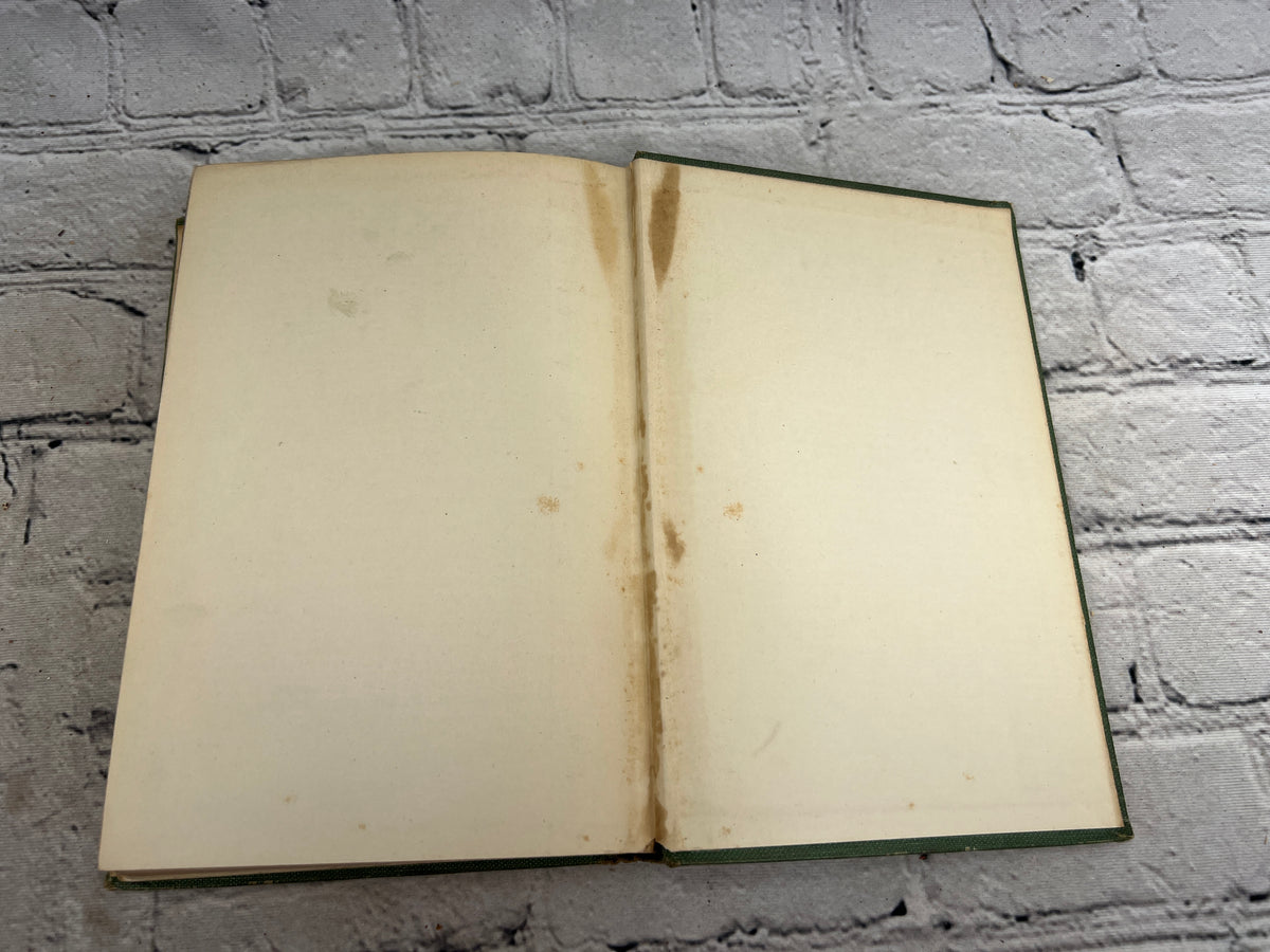 The Man Thou Gavest by Harriet T. Comstock, 1917 Grosset & Dunlap hardcover - rear endpapers with stain