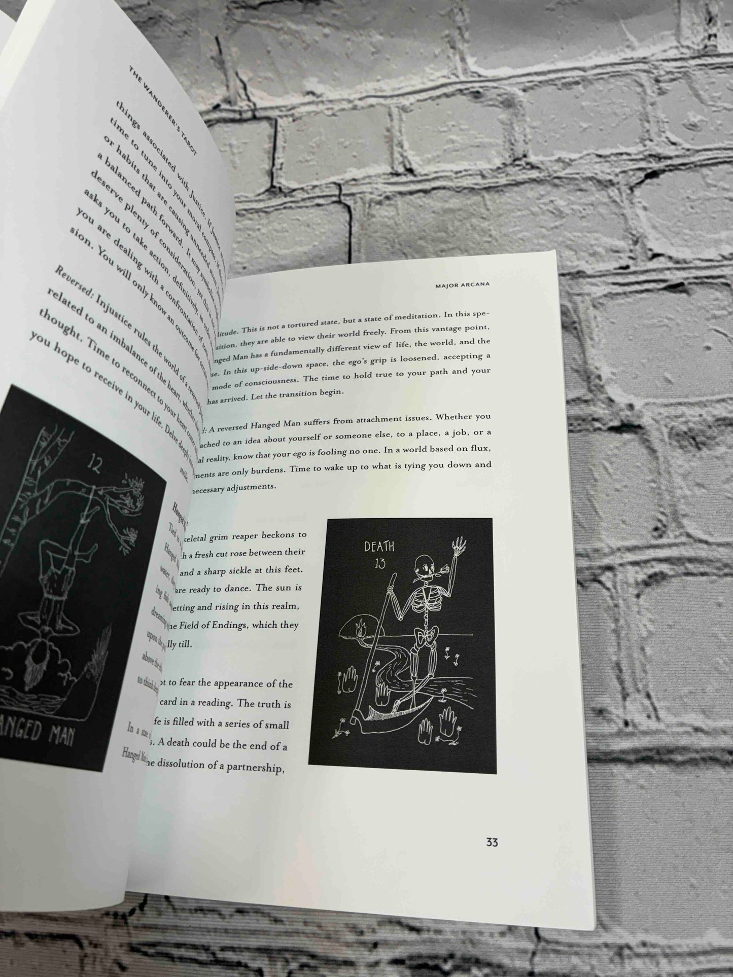 Wanderer's Tarot Guide Book
