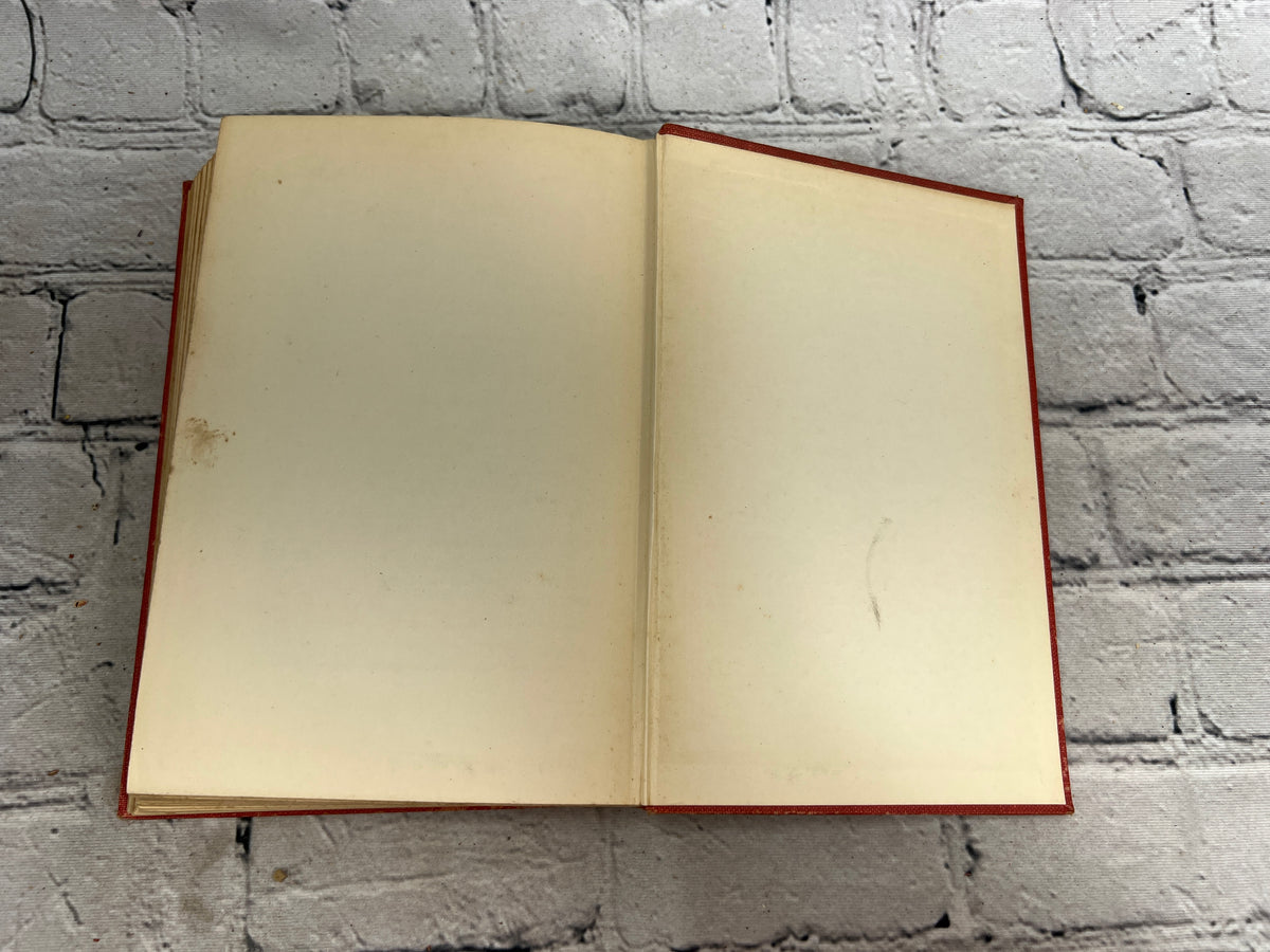 There's No Base Like Home by H. C. Witwer, 1920 Grosset & Dunlap hardcover - rear endpapers