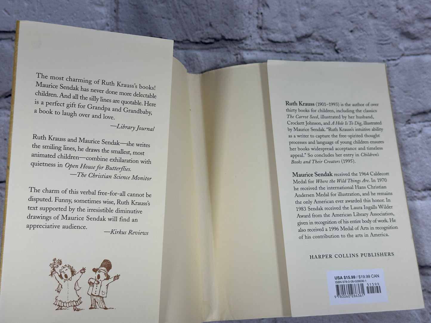 Open House for Butterflies by Ruth Krauss, Pictures by Maurice Sendak