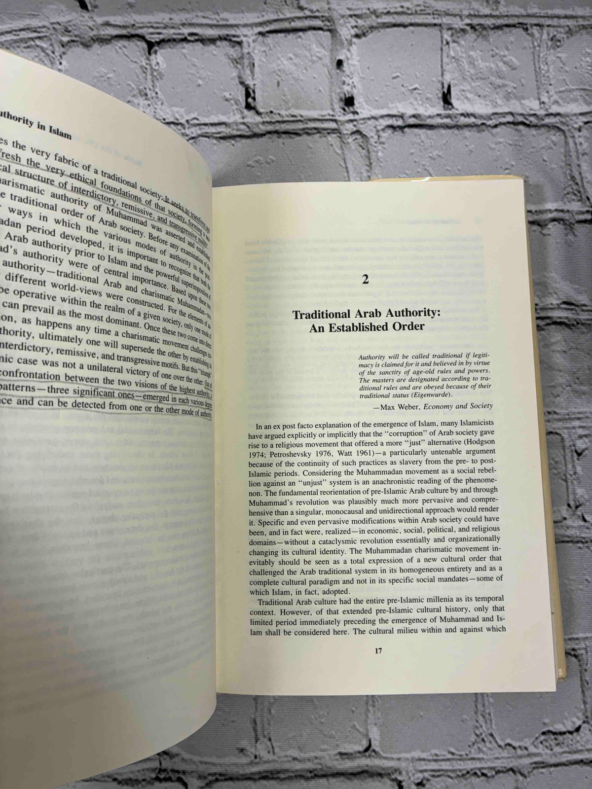 Authority in Islam: From the Rise of Mohammad to the Establishment of the Umayyads