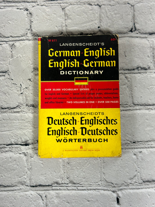 Langenscheidt's German-English English - German Dictionary [1961]
