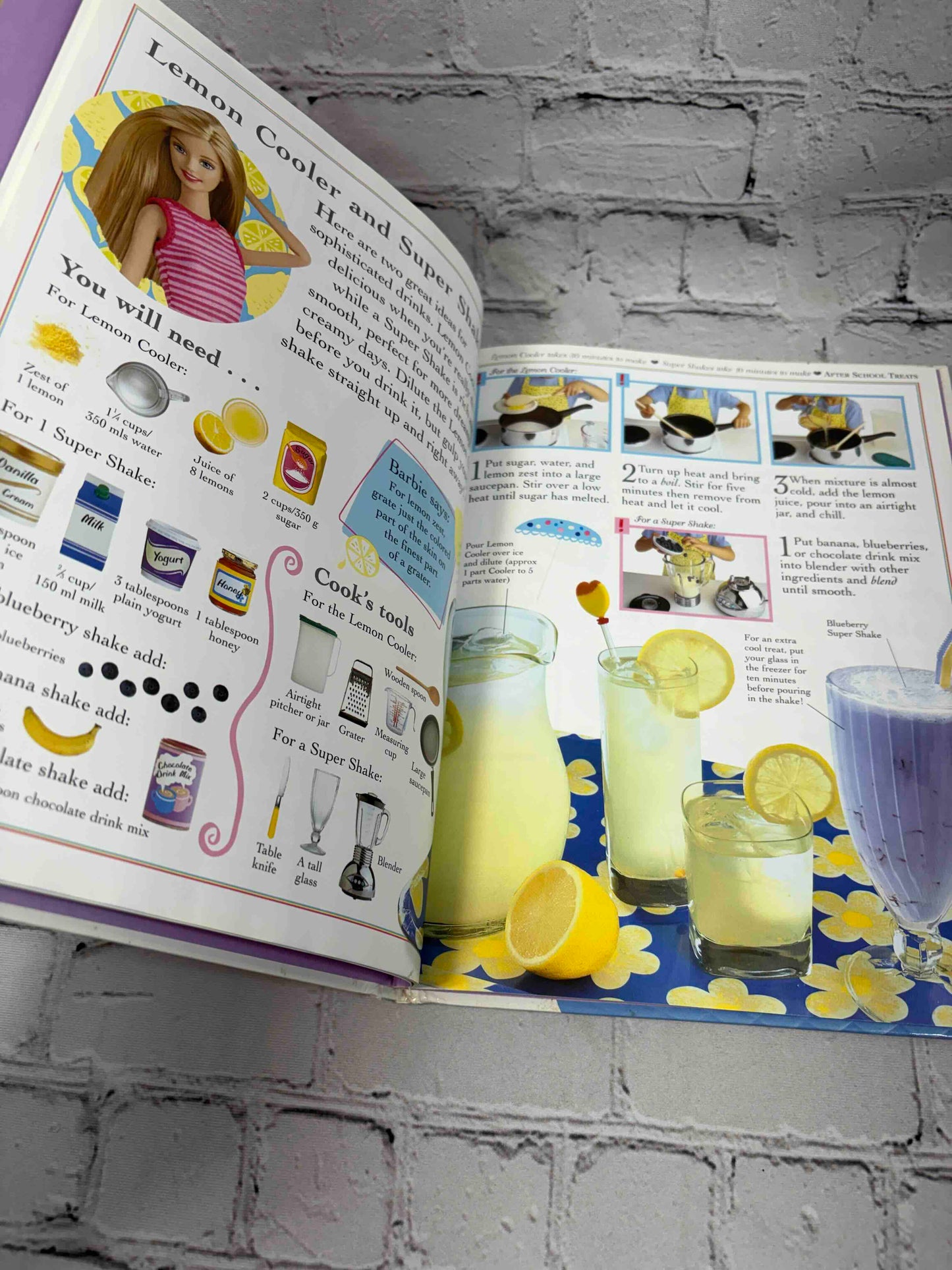 Barbie Fun to Cook Book