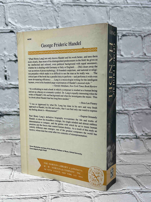 George Frideric Handel (The Norton Library)