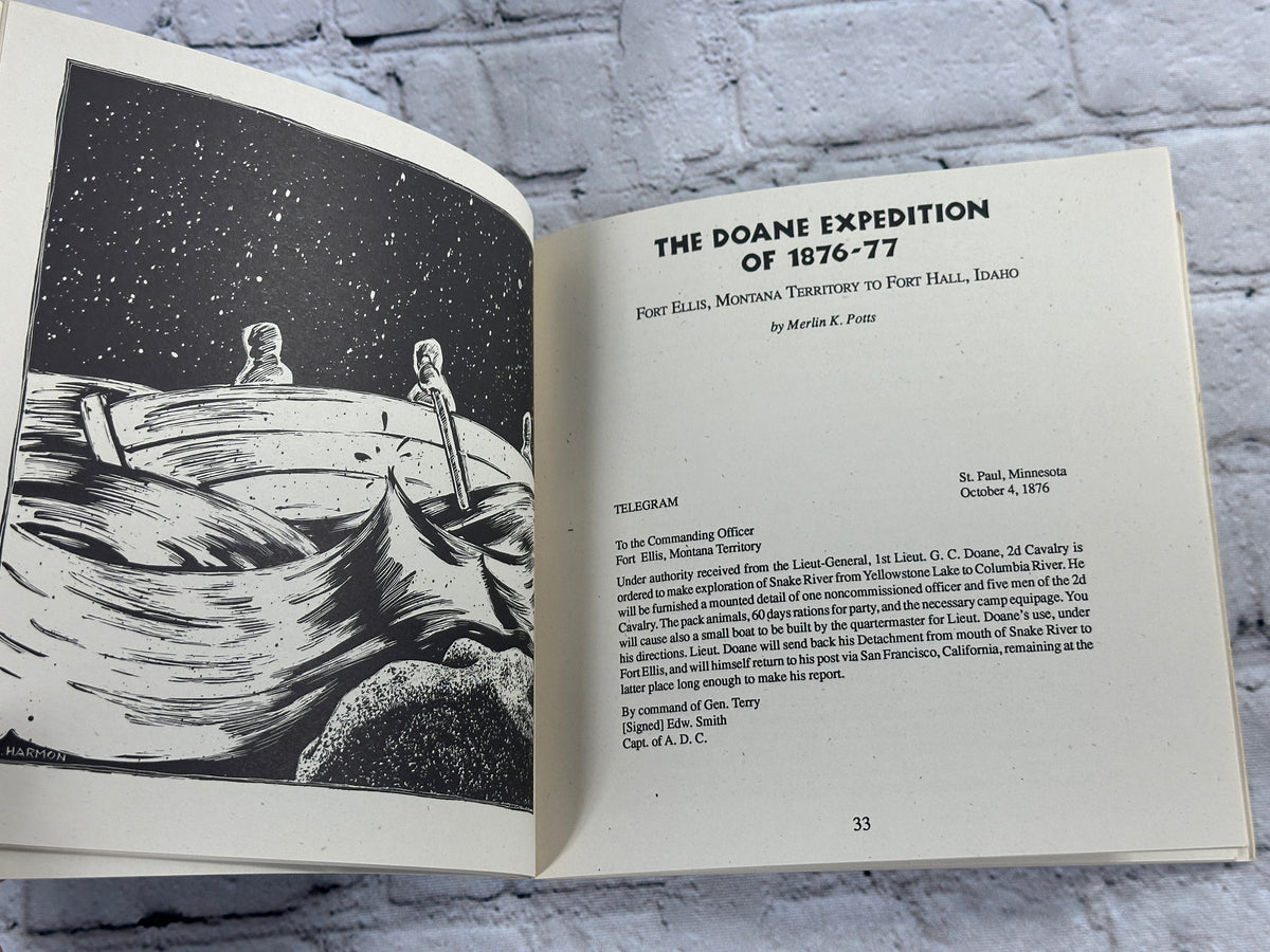Campfire Tales of Jackson Hole, 1990 Grand Teton Natural History Association paperback - Doane Expedition chapter opening