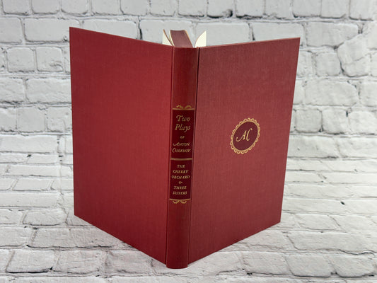 Two Plays of Anton Chekhov: The Cherry Orchard and Three Sisters by Anton Chekhov, 1966 Heritage Press hardcover - boards and spine