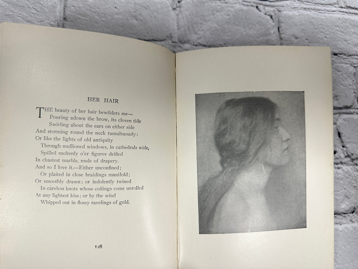 Riley Love-Lyrics by James Whitcomb Riley, 1905 Bobbs-Merrill hardcover - plate