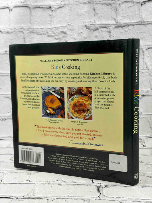 Kids Cooking by Susan Manlin Katzman, 1997 hardcover - back of dust jacket