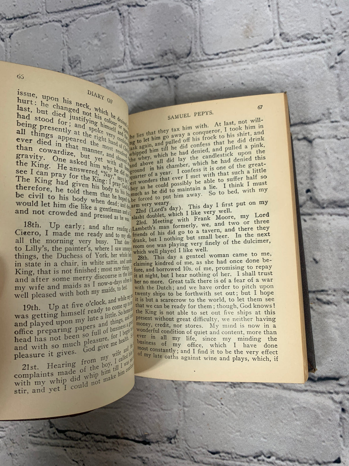 Passages from the Diary of Samuel Pepys