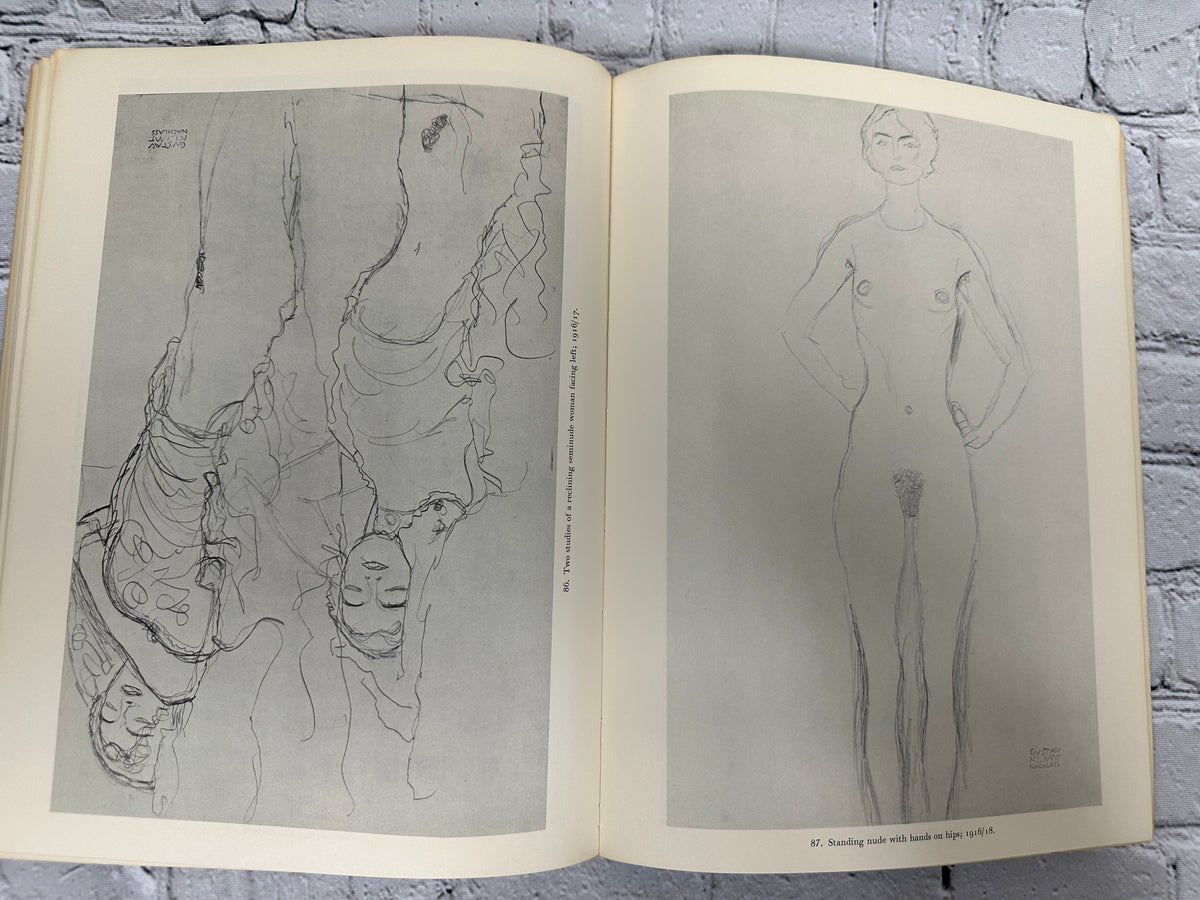 Gustav Klimt: 100 Drawings, 1972 Dover paperback - drawing plates