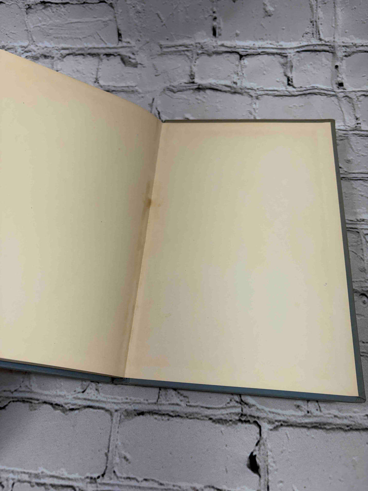 Newtown Connecticut Past and Present by League of Women Voters of Newtown, 1955 hardcover - rear endpapers