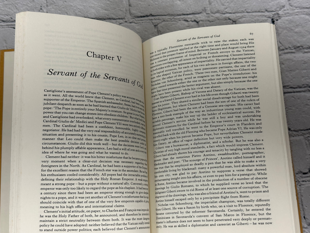 The Sack of Rome by E. R. Chamberlin, 1985 Dorset Press hardcover - interior pages