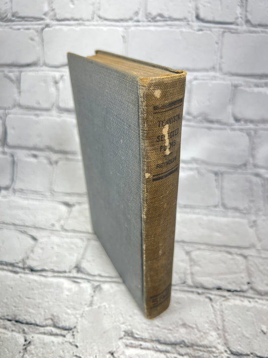 Selections from the Poems of Tennyson, ed. Myra Reynolds, 1913 Lake English Classics hardcover - spine