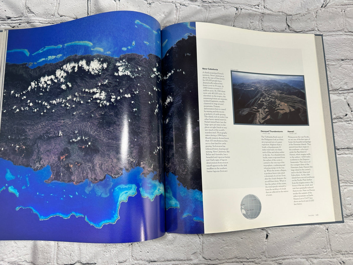 Orbit: NASA Astronauts Photograph the Earth, 1996 National Geographic hardcover - interior photo spread