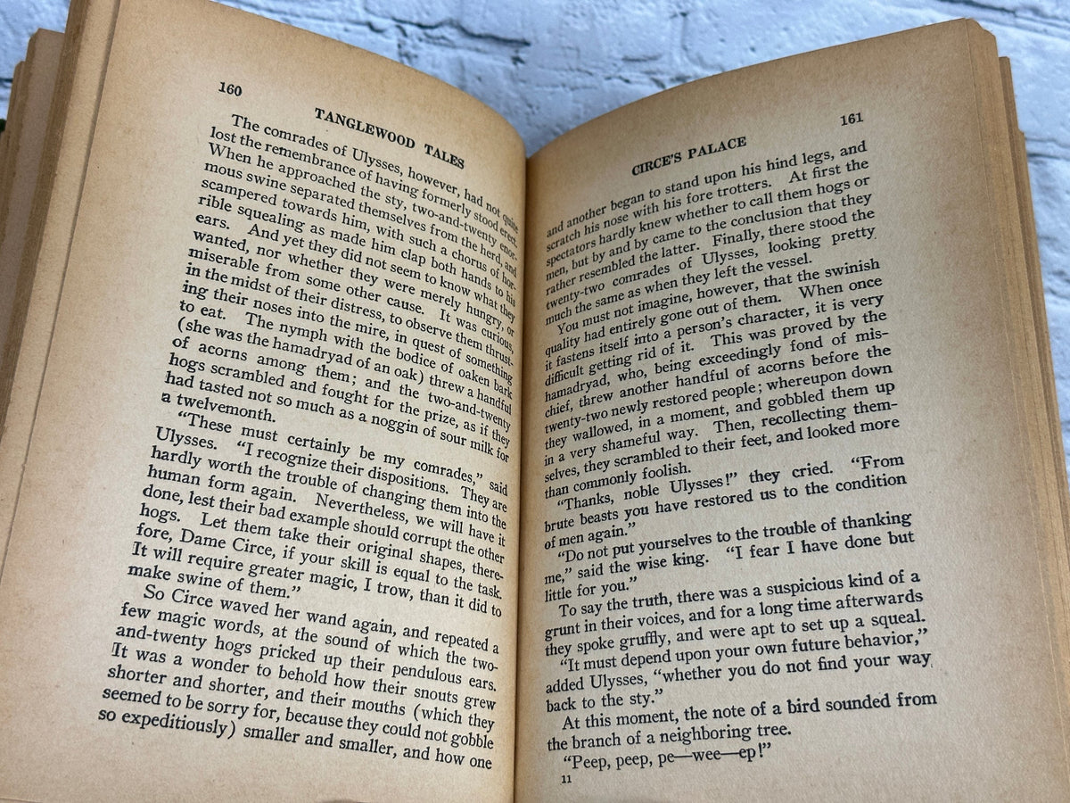 Tanglewood Tales by Nathaniel Hawthorne (1930)