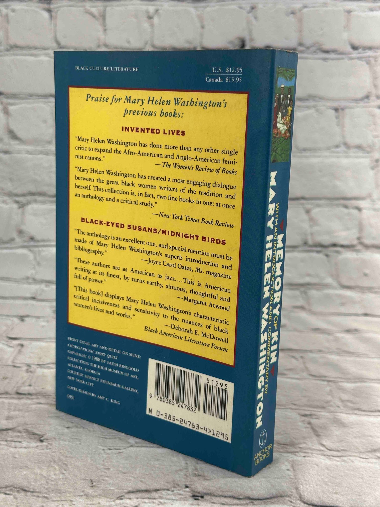 Memory of Kin: Stories About Family by Black Writers