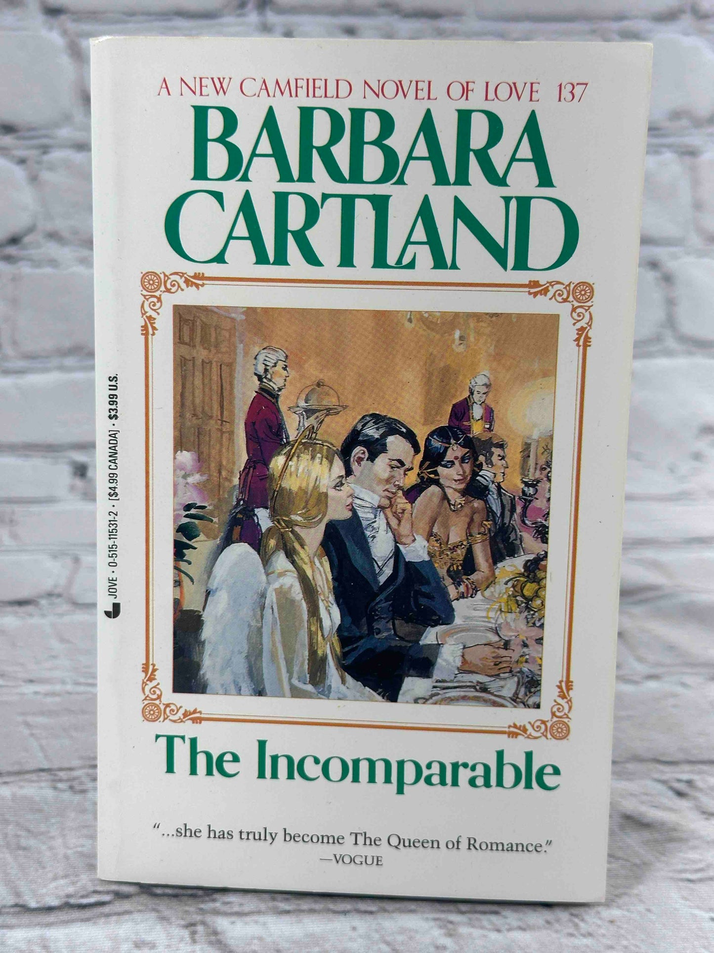 The Incomparable (Camfield Novels of Love)
