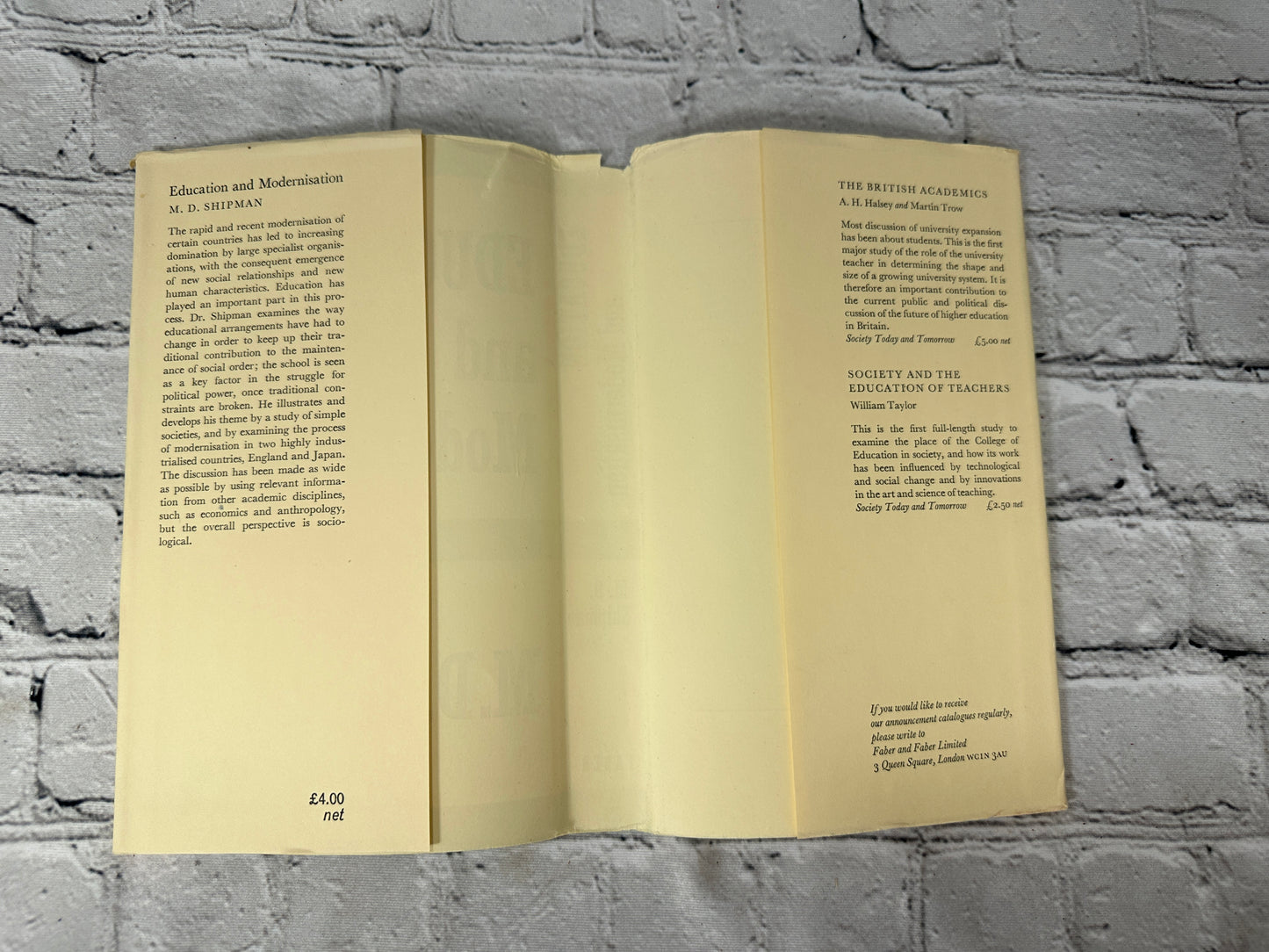 Education and modernisation,