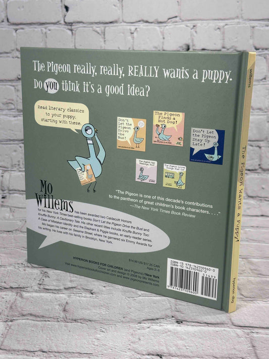 The Pigeon Wants a Puppy