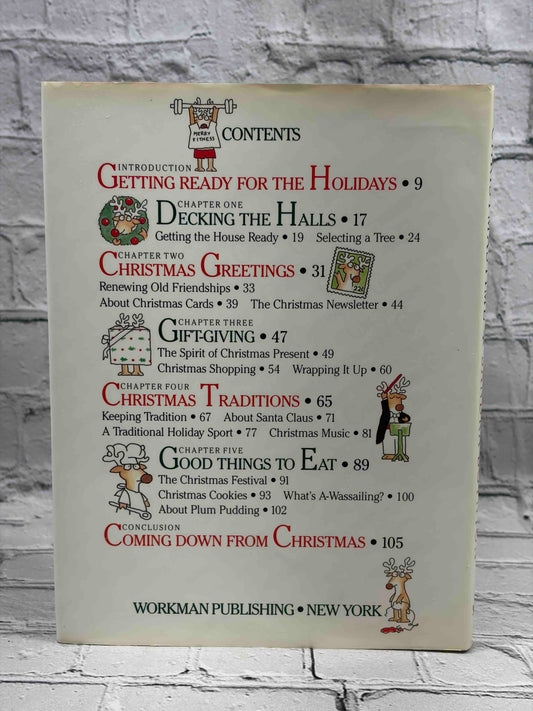 Christmastime by Sandra Boynton, 1987 first edition hardcover - rear of dust jacket
