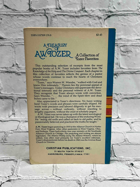 A treasury of A.W. Tozer: A Collection of Tozer Favorites