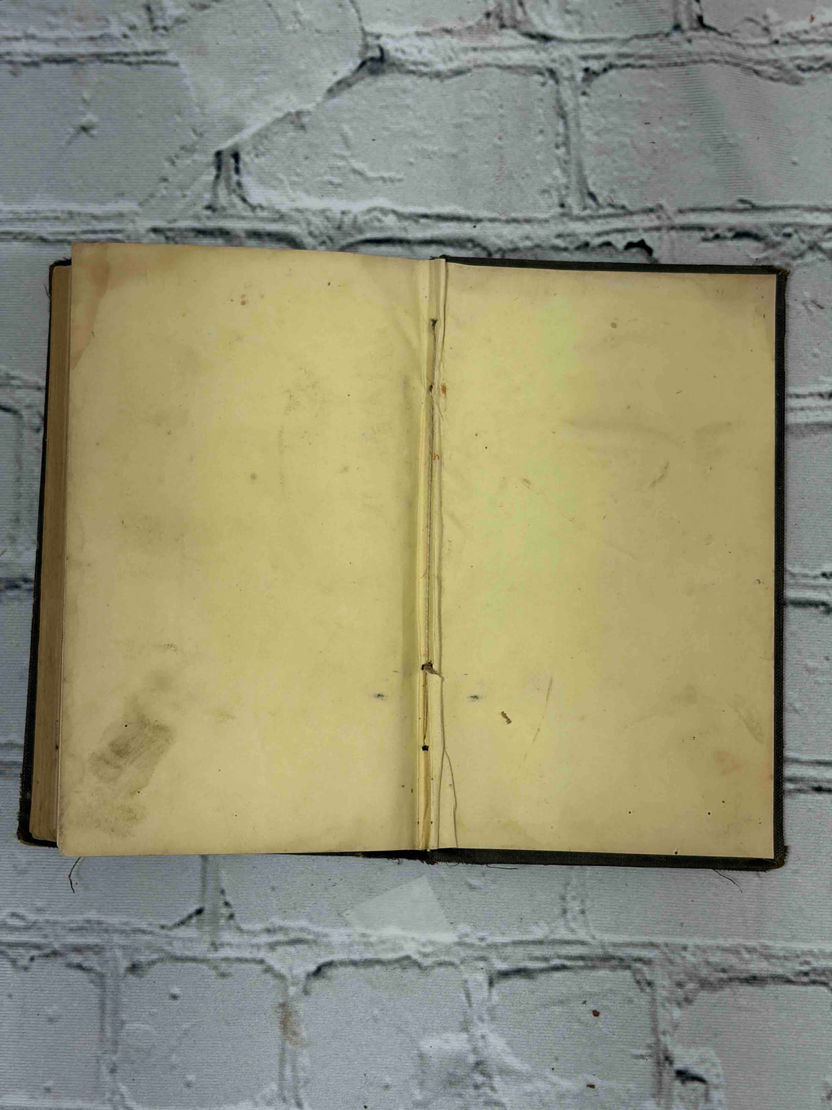 Happy Days, 1858 Crosby Nichols - rear endpapers