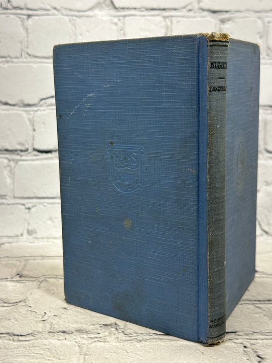 The Song of Hiawatha by Henry Wadsworth Longfellow, 1901 Houghton Mifflin Riverside Literature Series hardcover - detail view