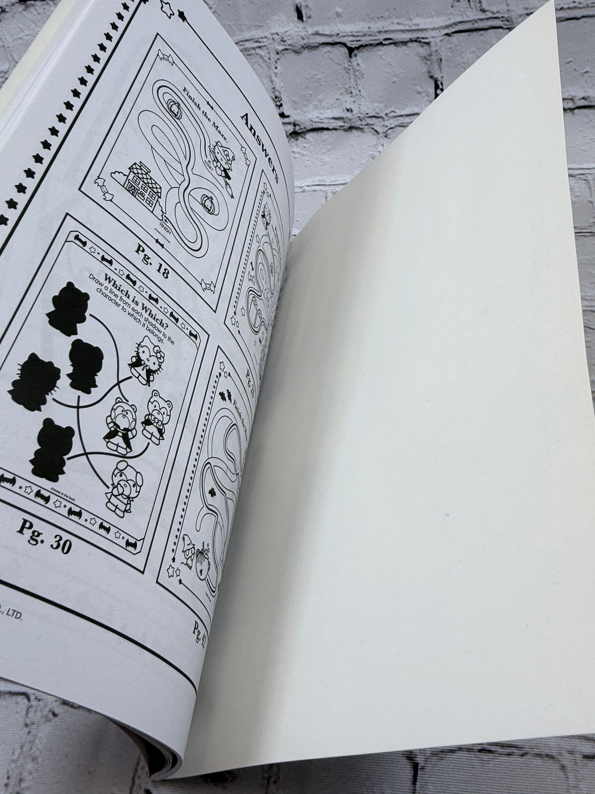 Hello Kitty Halloween Coloring and Activity