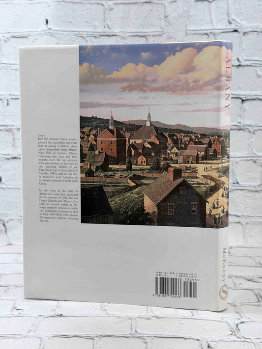 Albany: Capital City on the Hudson by John J. McEneny, 2006 signed second edition - dust jacket rear