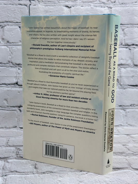 Baseball as a Road to God: Seeing Beyond the Game