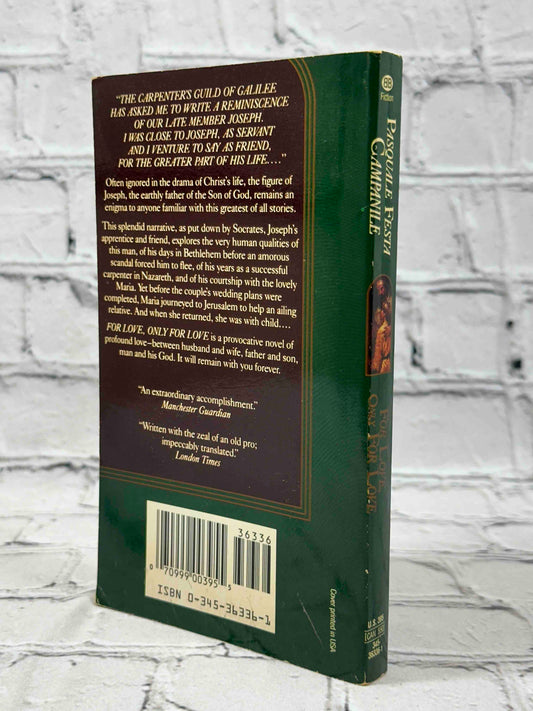 For Love, Only for Love