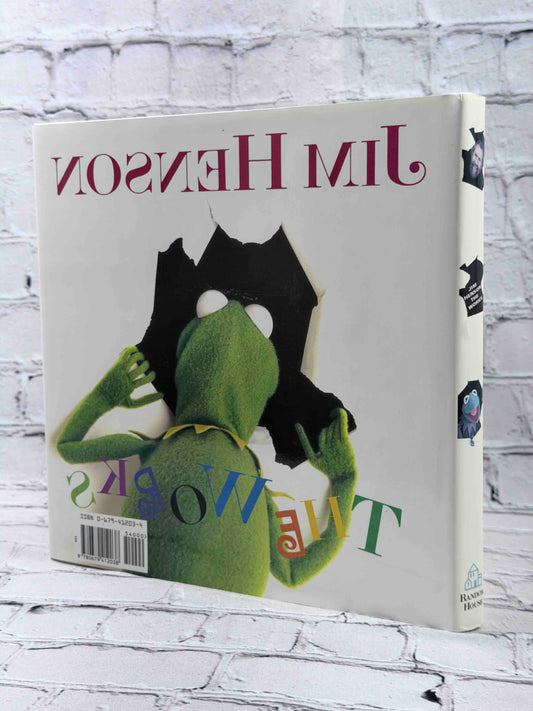 Jim Henson: The Works by Christopher Finch, 1993 Random House hardcover - dust jacket rear