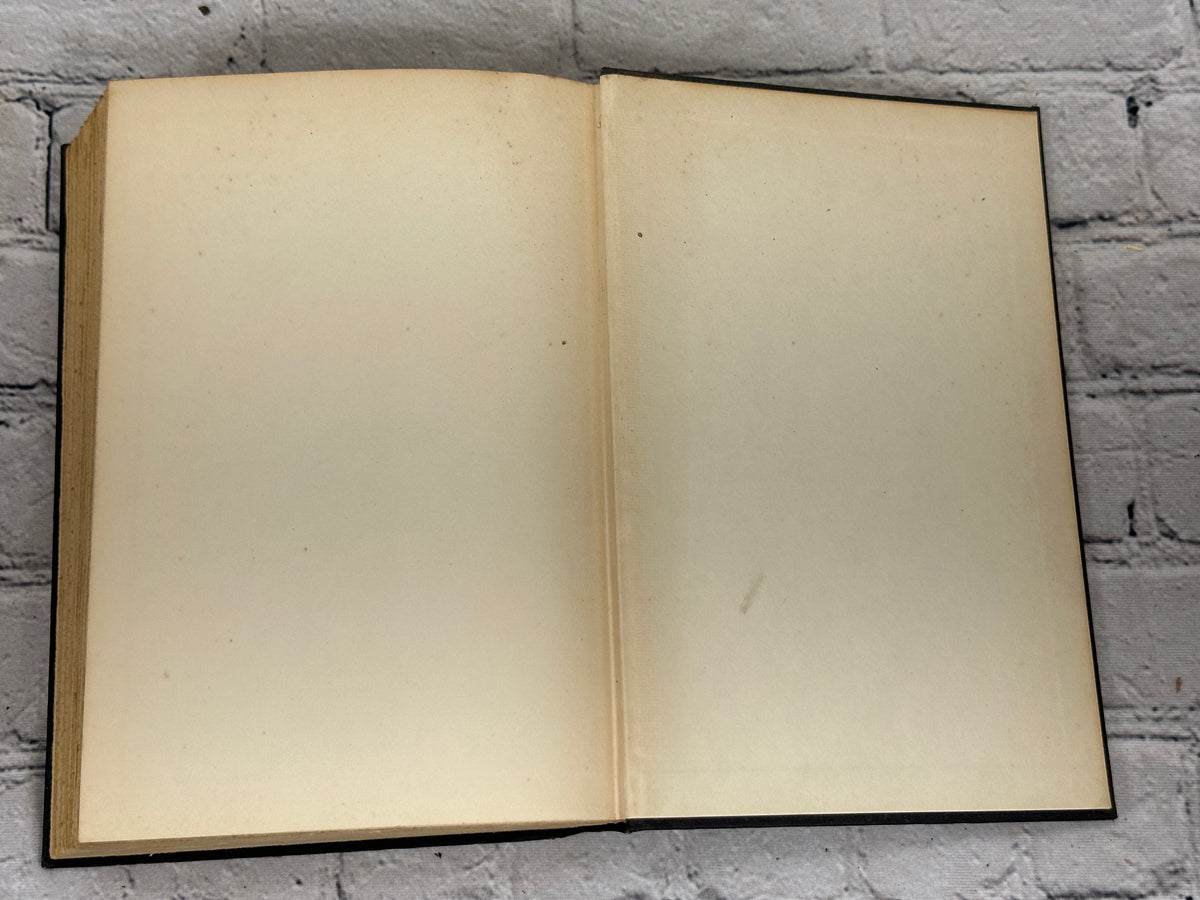 The Nazarene by Sholem Asch, 1939 G. P. Putnam's Sons hardcover - rear endpapers