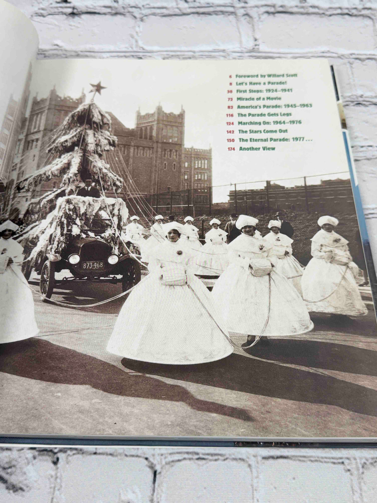 LIFE America's Parade, 2001 hardcover - contents page