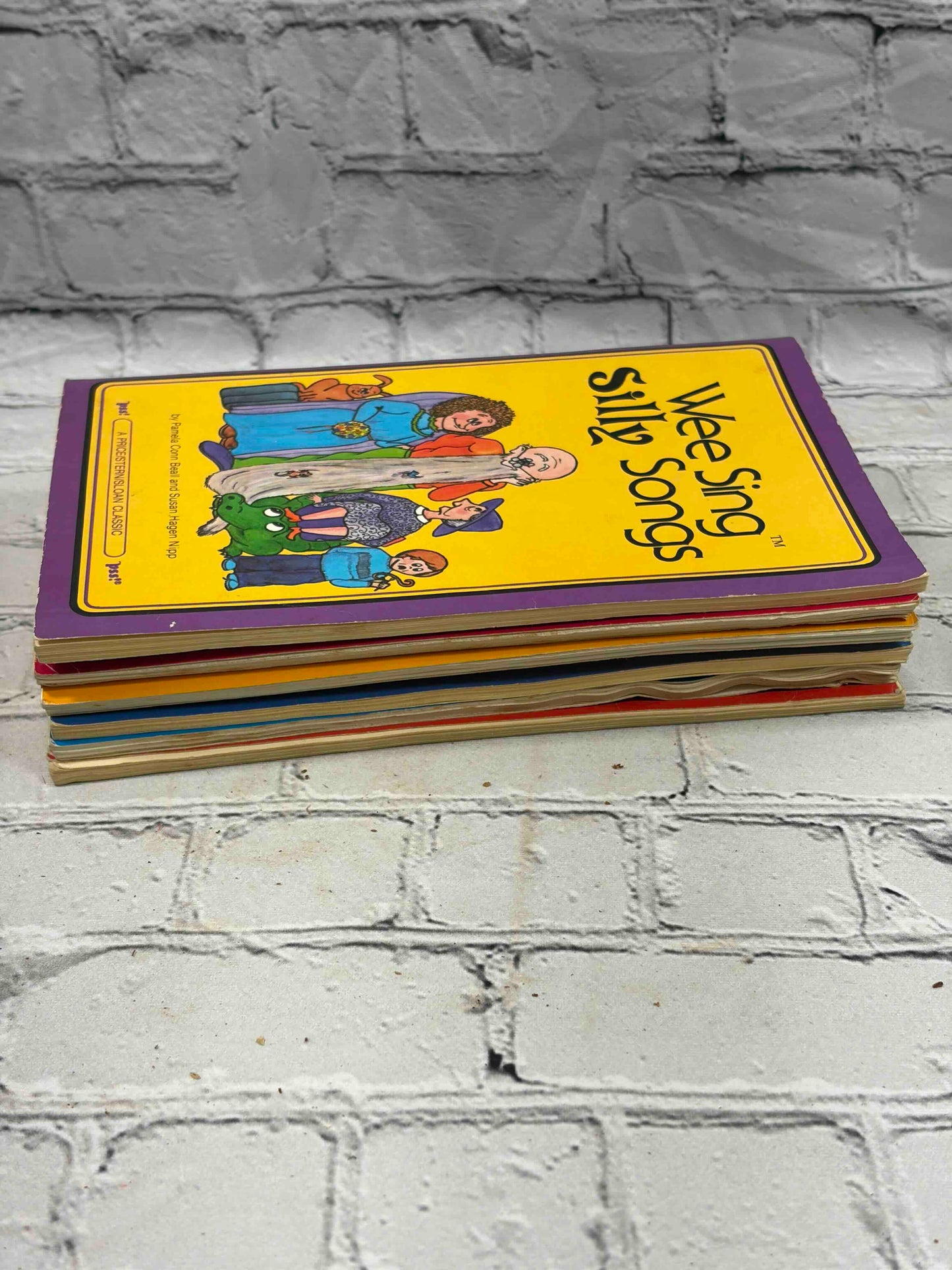 Wee Sing Silly Songs: Bible Songs, Around the World...(Lot of 7)
