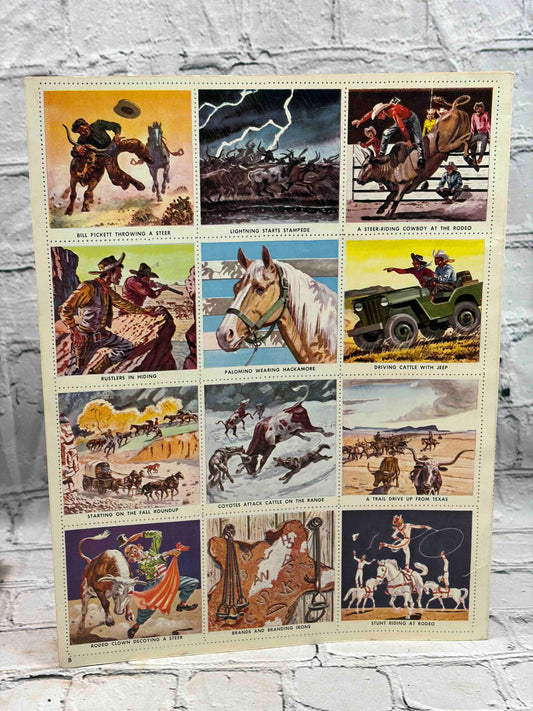 The Golden Play Book of Cowboy Stamps