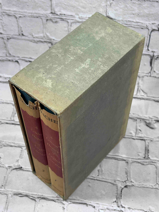 A Critical History of English Literature (2-Volume Set)
