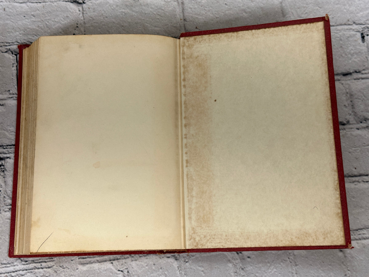Medical Center by Faith Baldwin, 1940 P. F. Collier hardcover - rear endpapers