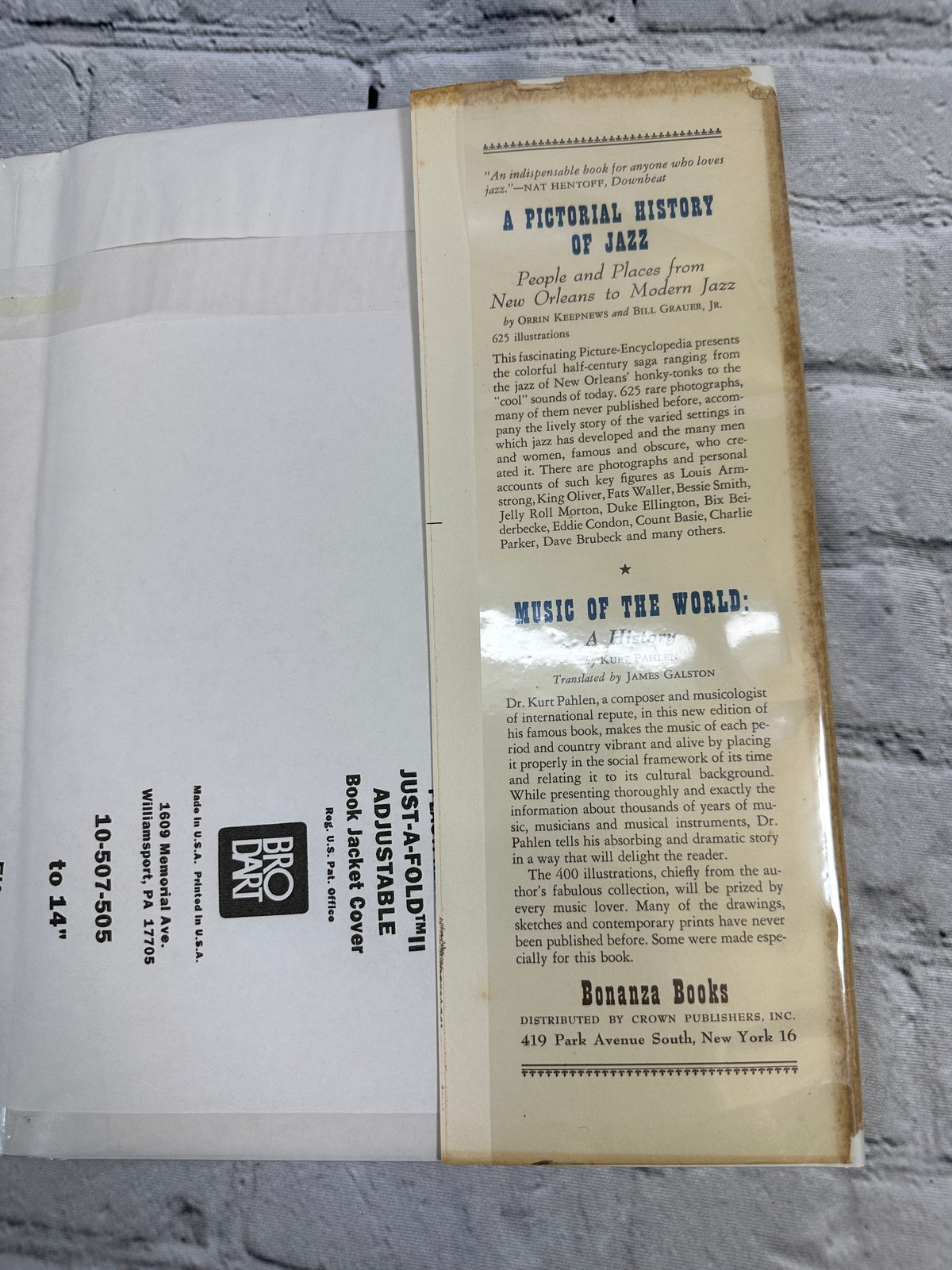 Honor Your Partner by Ed Durlacher - dust jacket rear flap
