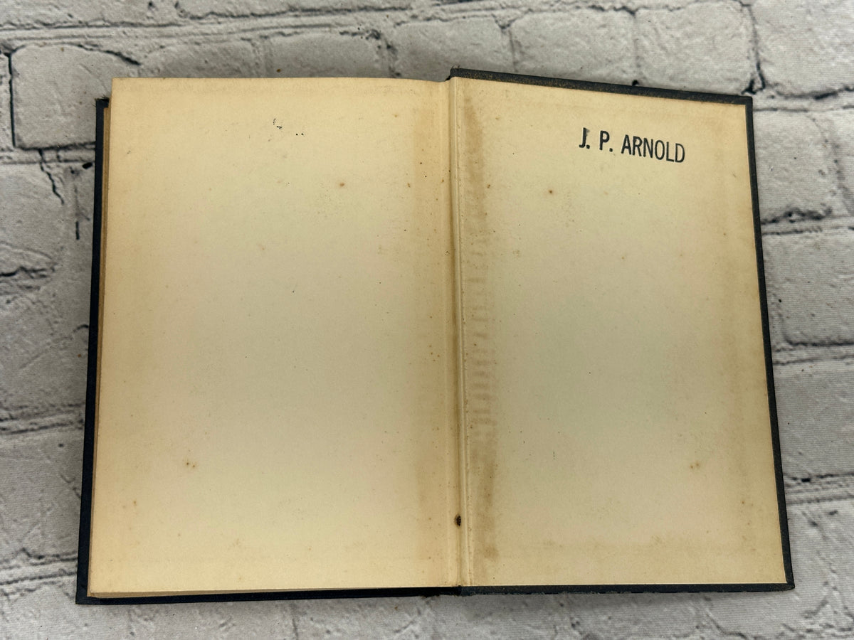 Fraternal Sermons and Addresses by G. B. F. Hallock, 1931 Richard R. Smith hardcover - endpapers with J. P. Arnold stamp
