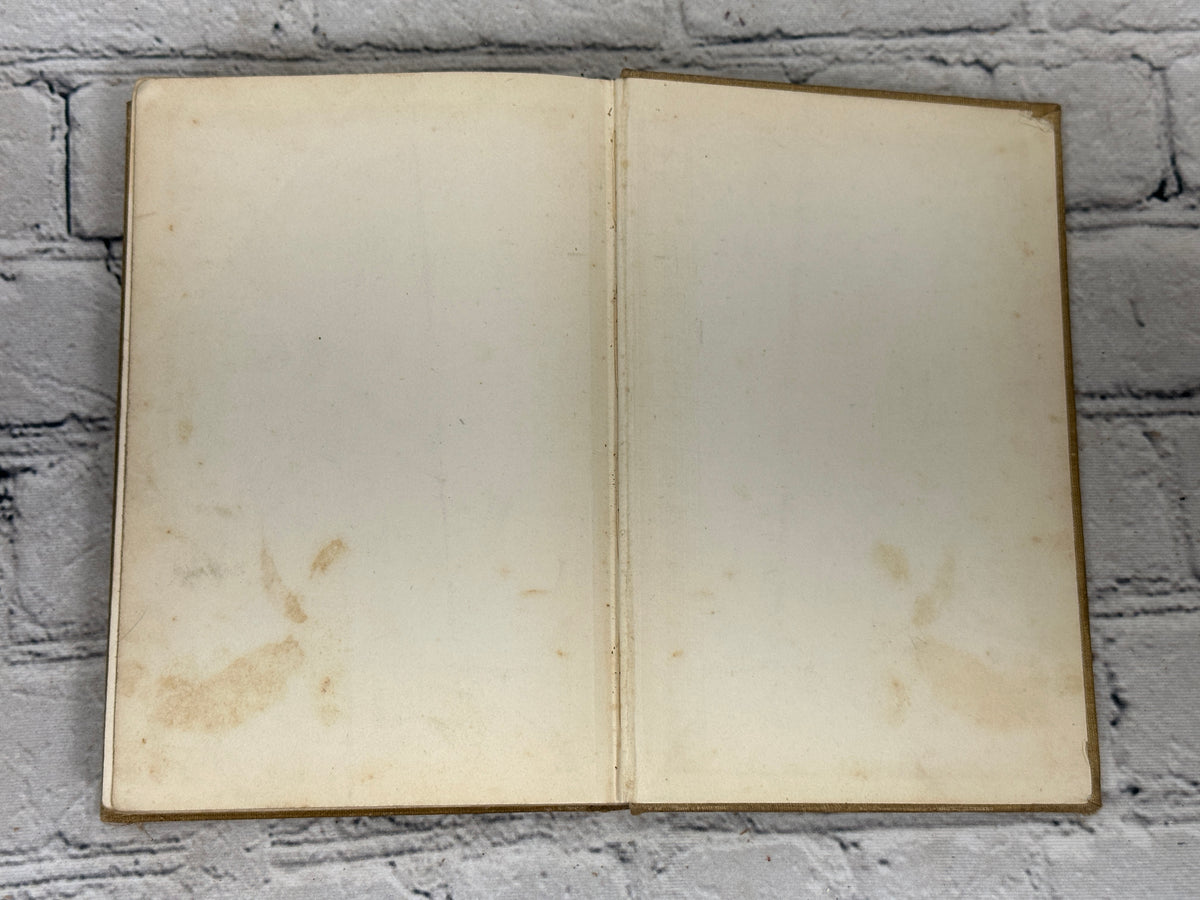 Explorers and Founders of America by Foote and Skinner, 1907 American Book Company hardcover - rear endpapers with stains