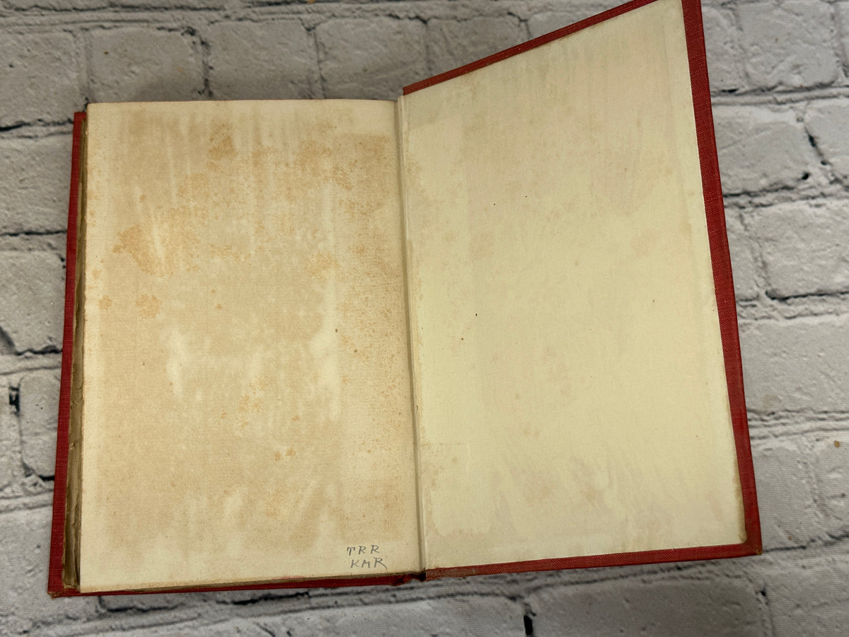 Master Musicians by J. Cuthbert Hadden, 1919 T. N. Foulis hardcover - foxed rear endpapers with penciled initials