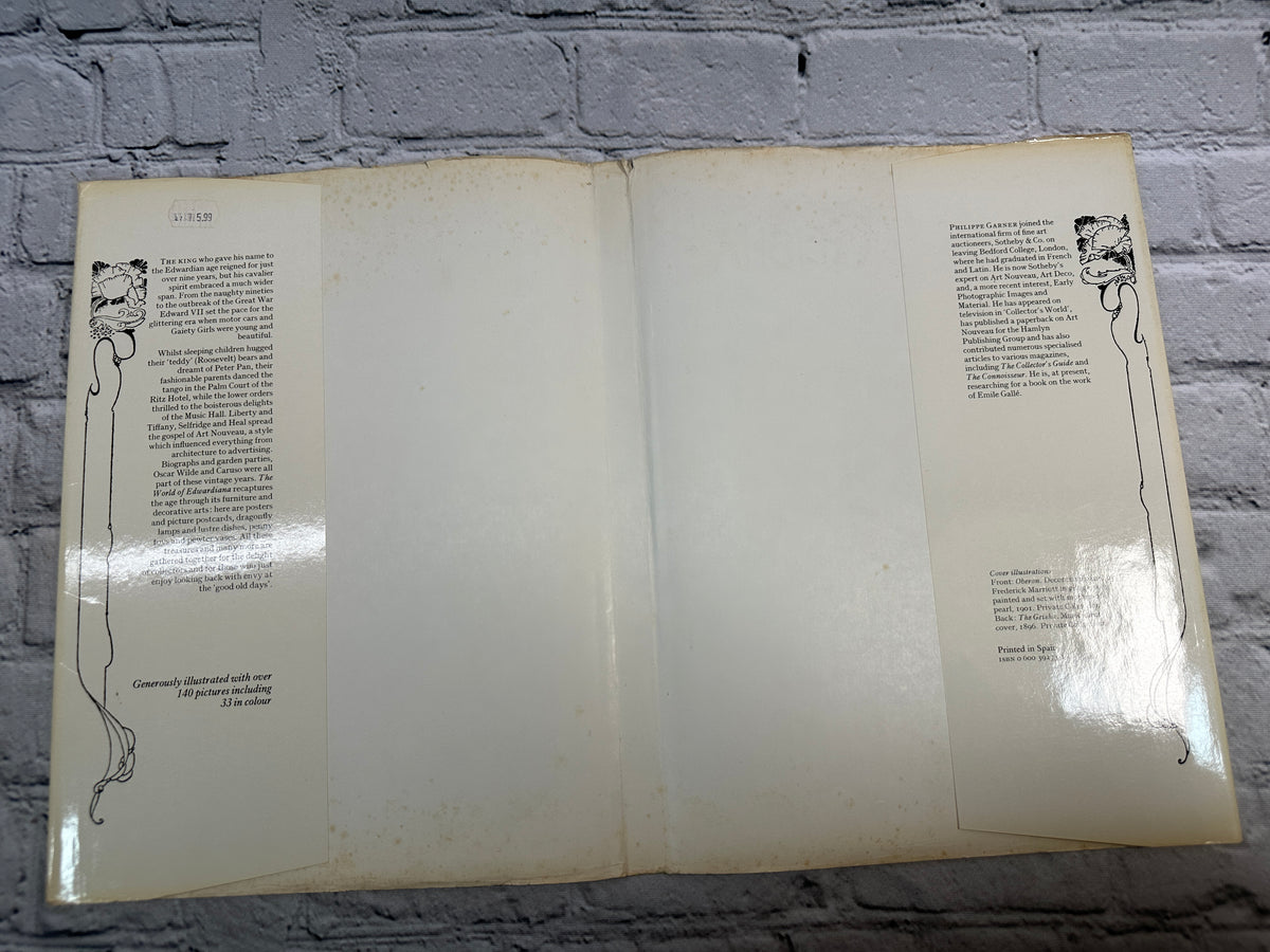 The World of Edwardiana - dust jacket flaps