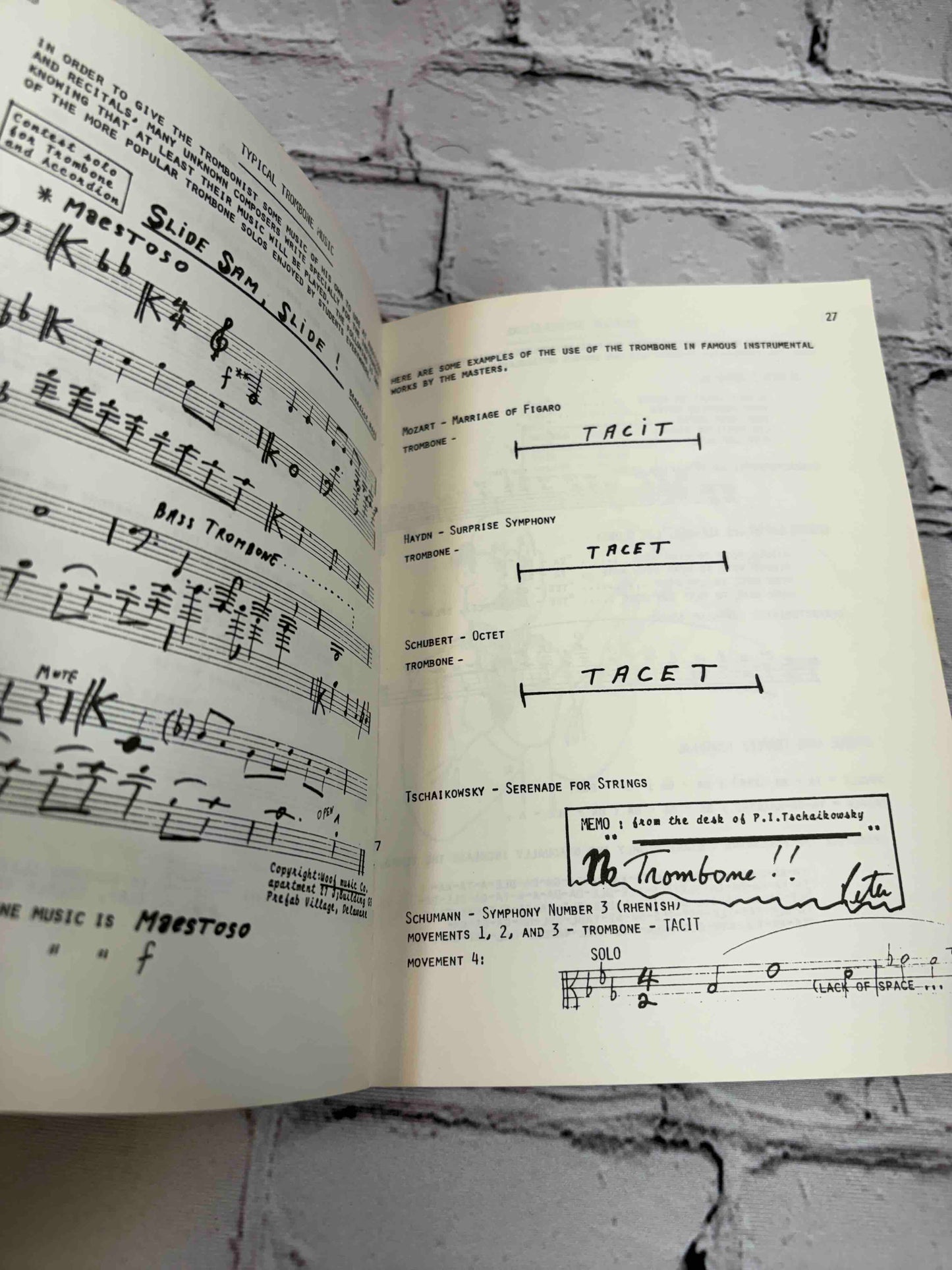 "Le" Trombone