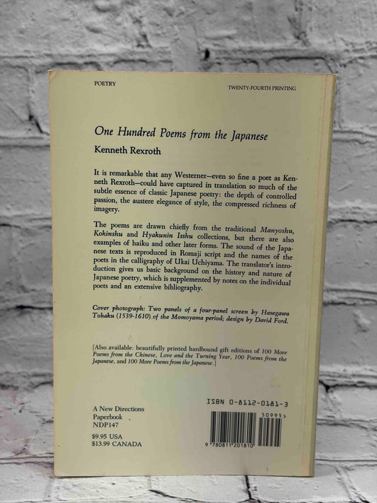 100 Poems from the Japanese